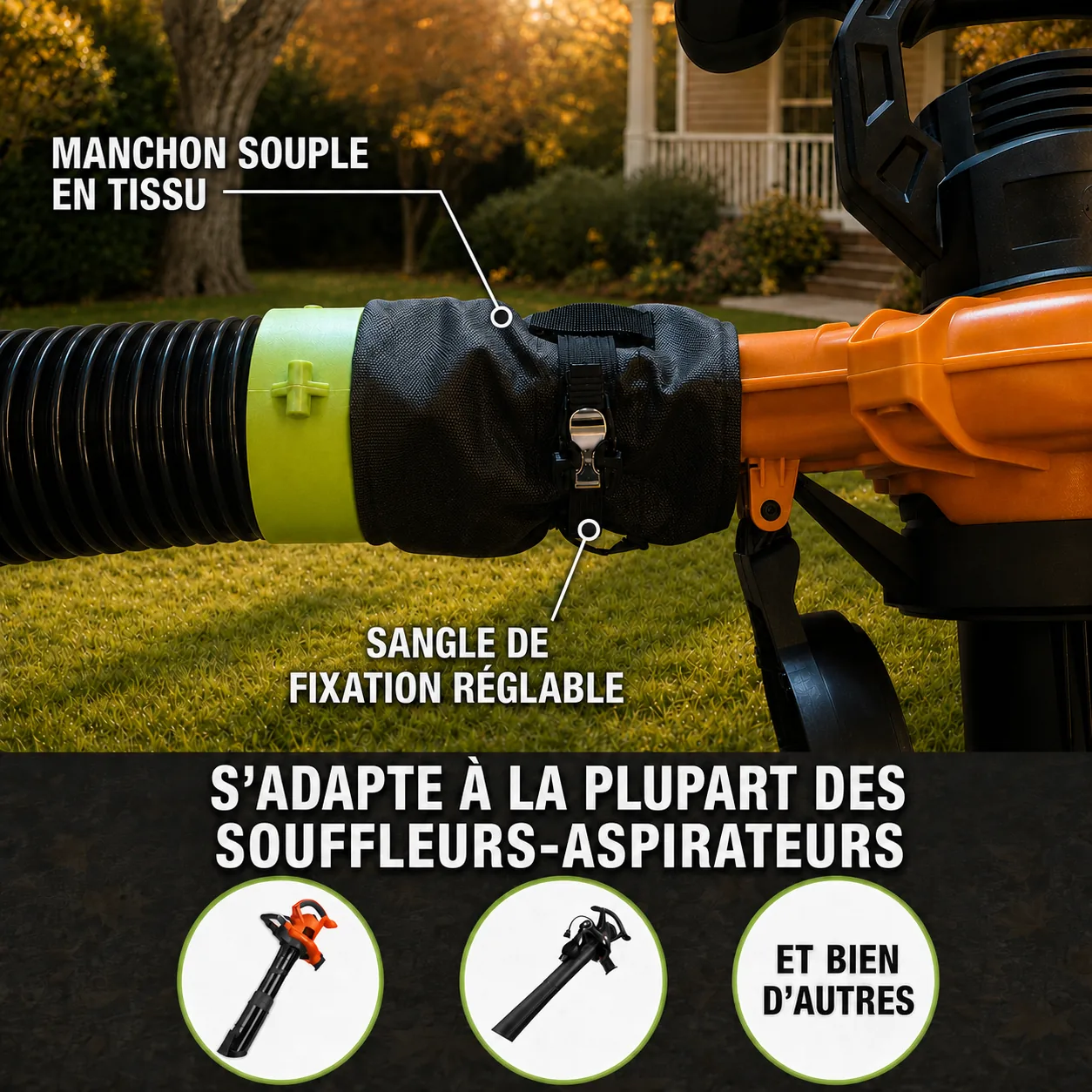 Raccord universel Leaf Vac